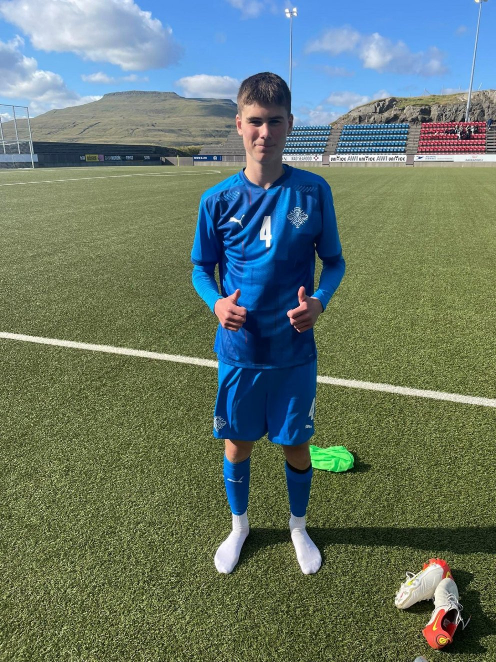 Pétur Orri hefur leikið 2 landsleiki fyrir U15 ára landslið Íslands.