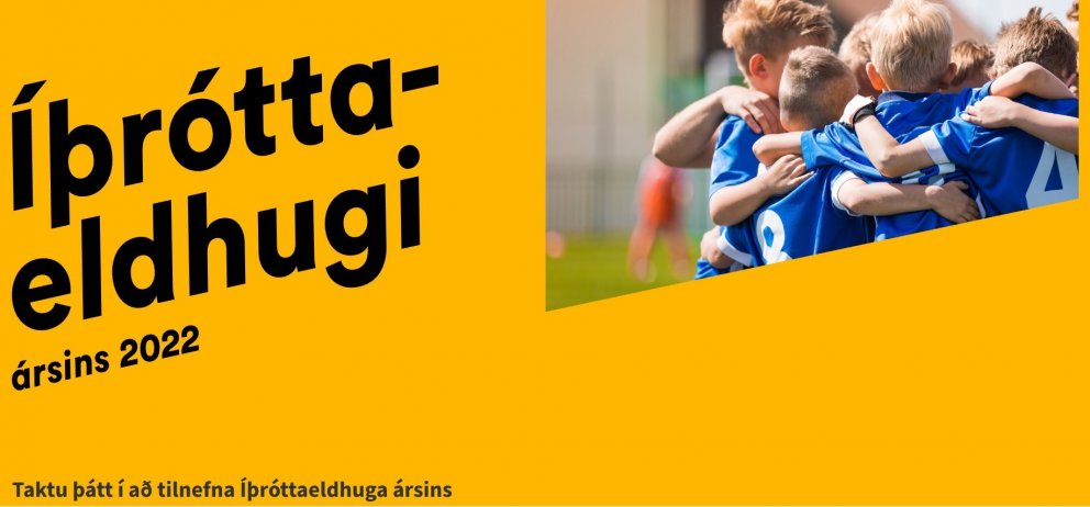 Okkar maður tilnefndur í vali á íþróttaeldhuga ársins