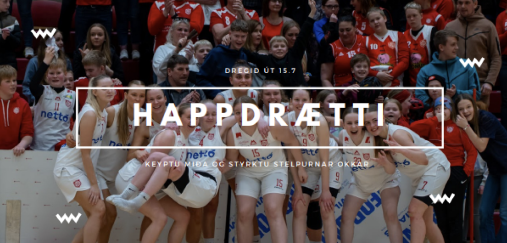 Vinningaskrá í happdrætti körfunnar