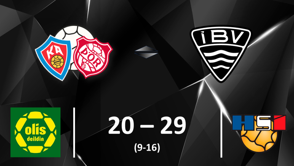 Tap í fyrsta leik tímabilsins