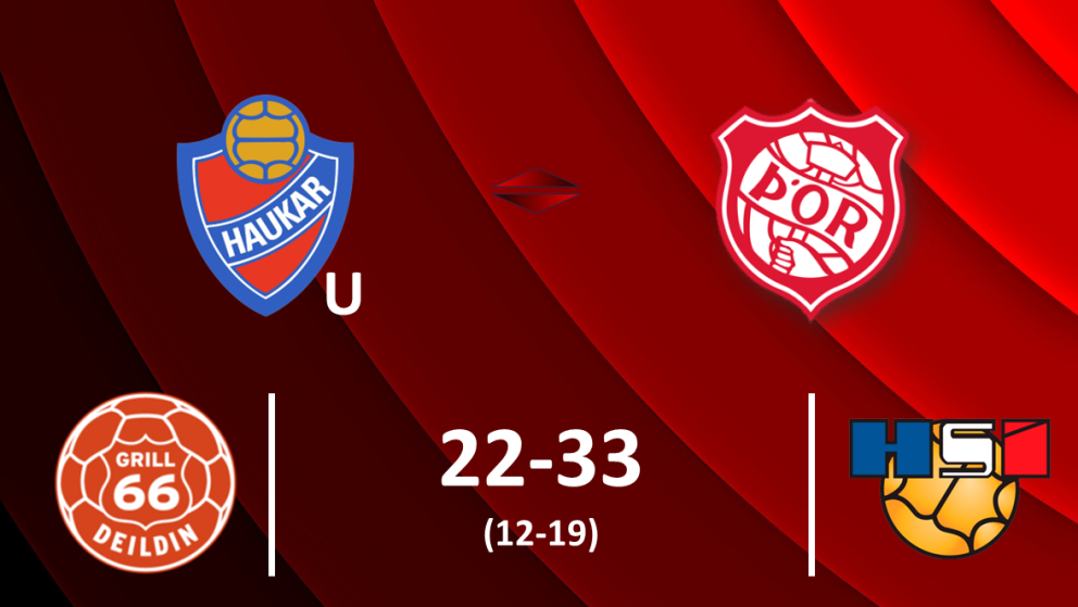 Öruggur sigur á ungmennaliði Hauka