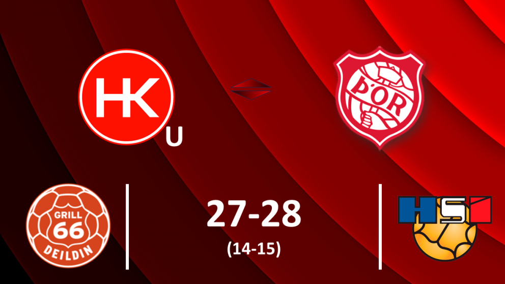 Sigur á ungmennaliði HK í jöfnum leik