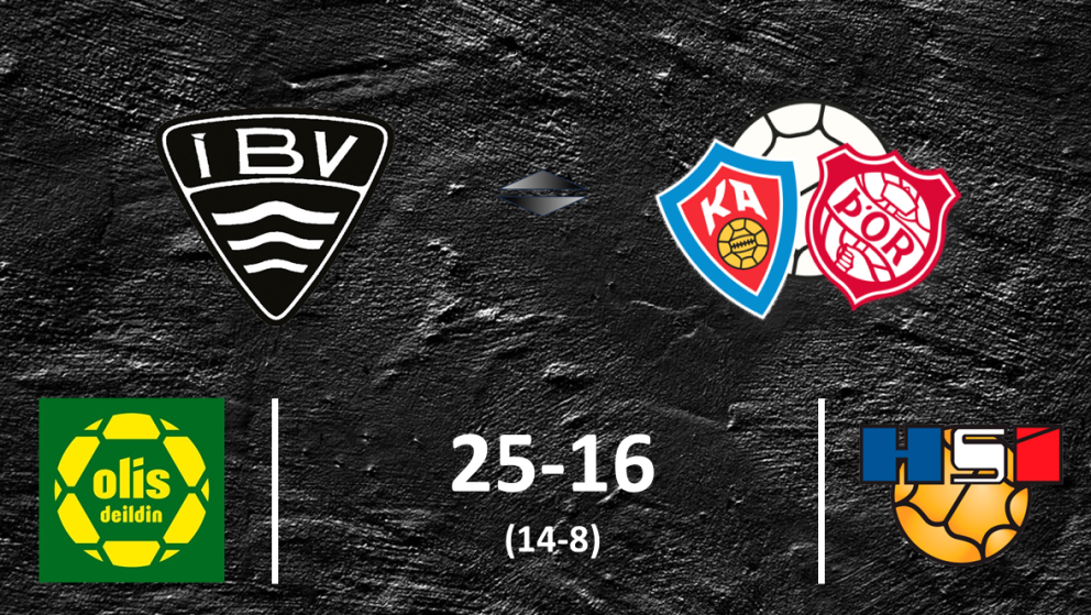 Handbolti: Tap í Eyjum