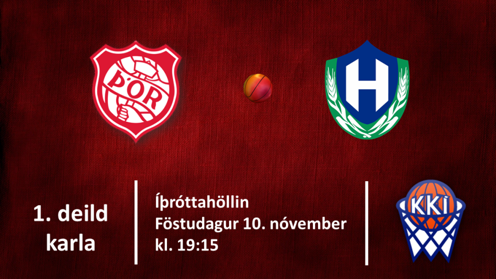 Körfubolti: Þórsarar fá Hrunamenn í heimsókn í kvöld