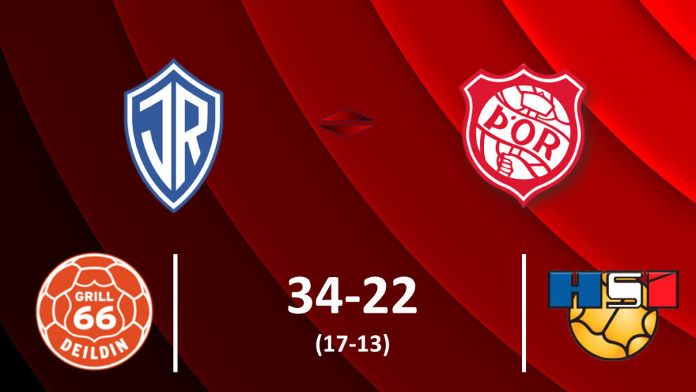 Handbolti: Toppsætið verður að bíða