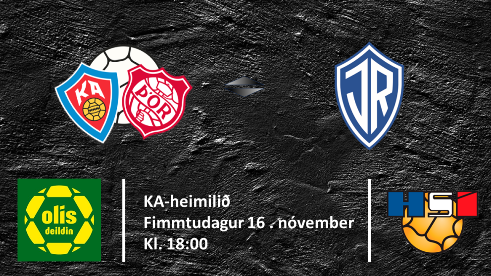 Handbolti: Mikilvægur heimaleikur hjá KA/Þór