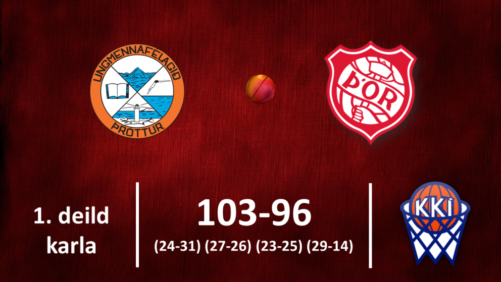 Körfubolti: Sjö stiga tap gegn Þrótti Vogum