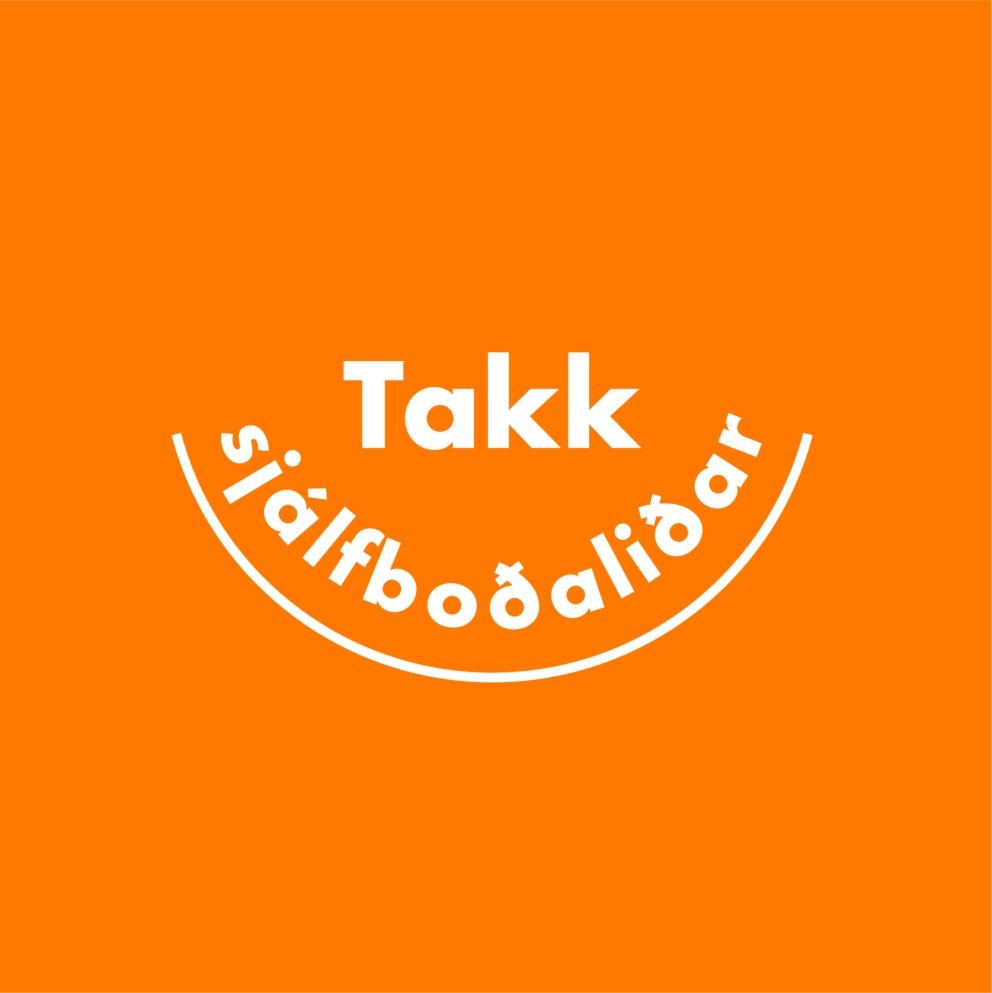 Takk, sjálfboðaliðar!