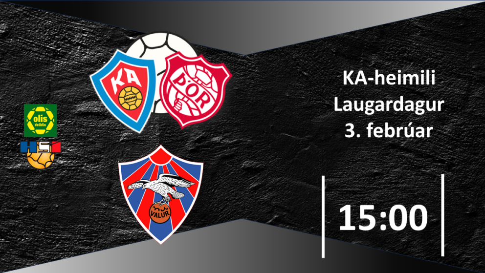 Handbolti: KA/Þór fær Val í heimsókn í dag