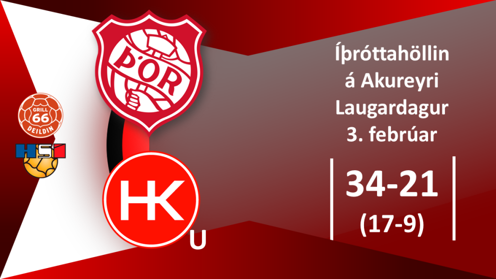 Handbolti: Auðveldur sigur Þórs