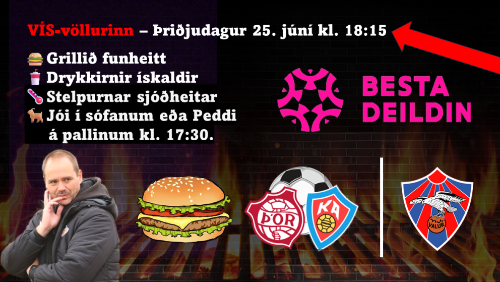 Knattspyrna: Þór/KA tekur á móti Val í dag