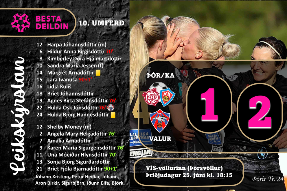 Knattspyrna: Svekkjandi endir eftir góða frammistöðu