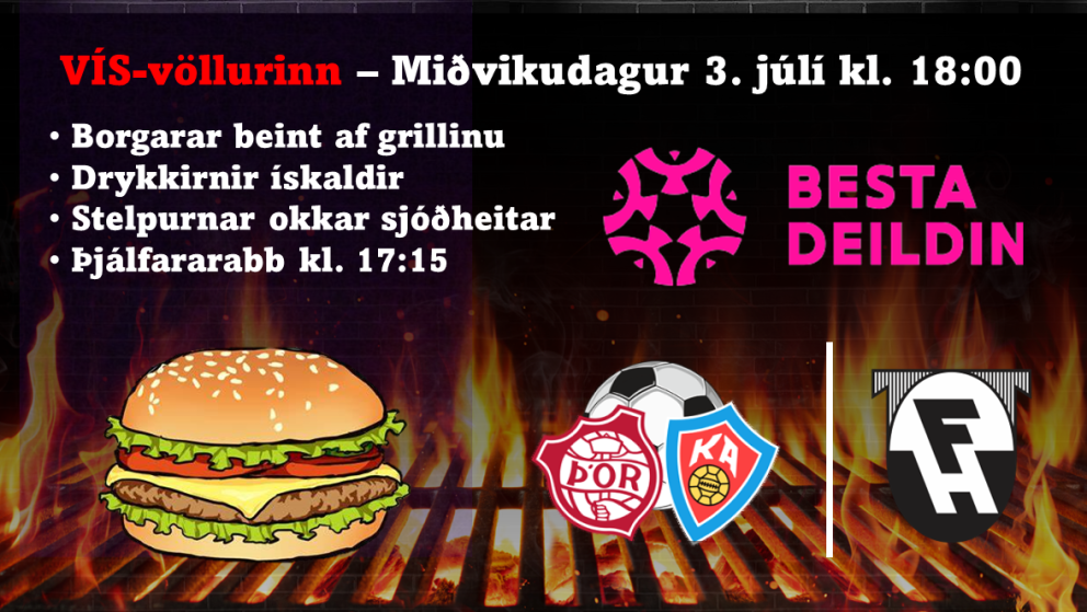 Knattspyrna: Þór/KA tekur á móti FH í kvöld