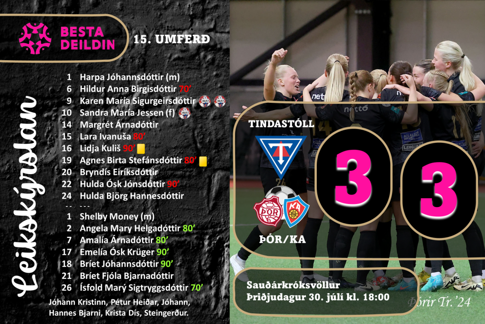 Knattspyrna: Afar umdeilt á Króknum