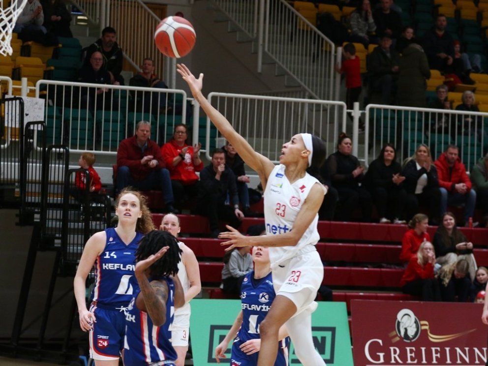 Hetjan á Króknum í kvöld.