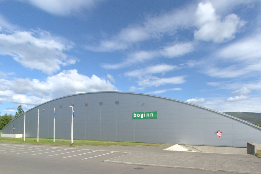 Lengjubikarstvíhöfði í Boganum í dag.