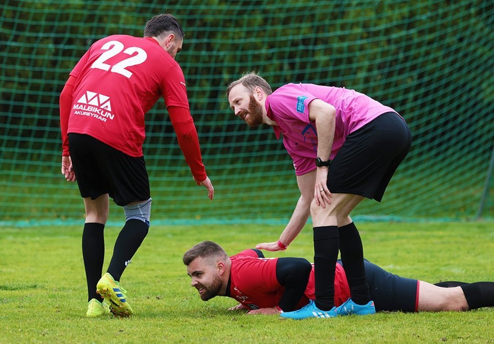 Frá Pollamótinu um helgina. Mynd: Skapti Hallgrímsson