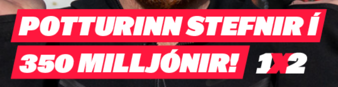 Getraunapotturinn stefnir í 350 milljónir