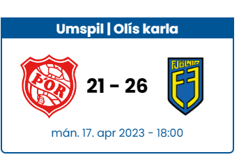 Fimm marka tap og Þórsarar hafa lokið keppni