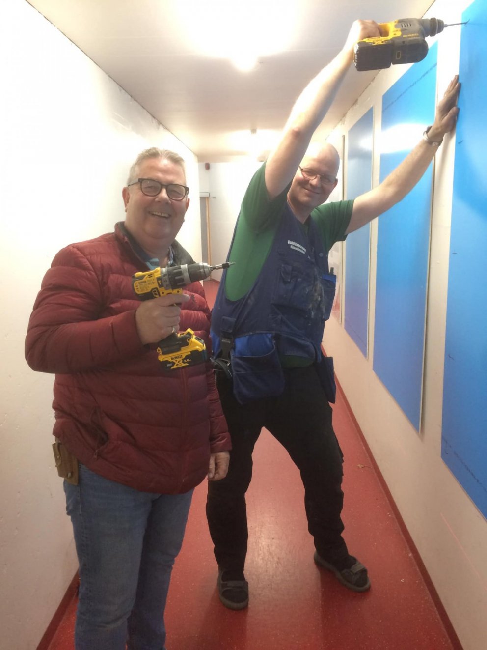 Einar og Guðni að verki!