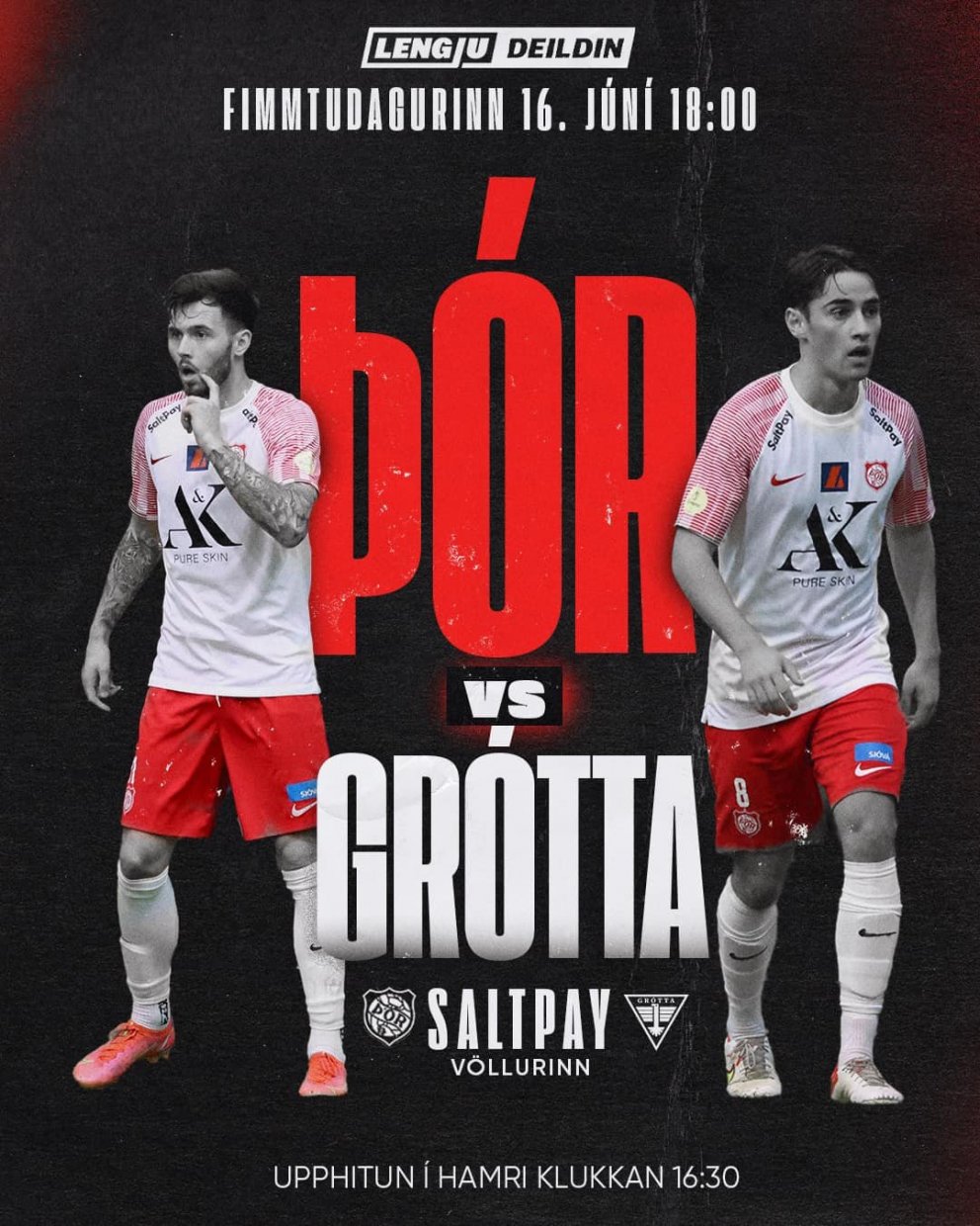 Þór tekur á móti Gróttu í kvöld