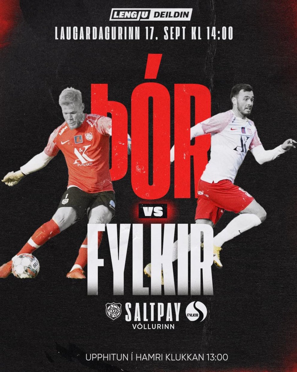 Síðasti leikurinn þetta tímabilið hjá strákunum er í dag