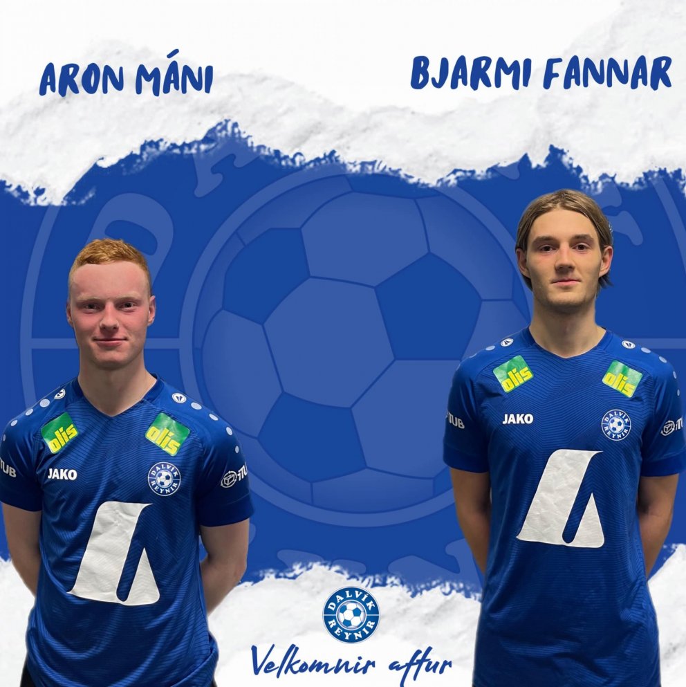 Aron Máni og Bjarmi Fannar til Dalvíkur/Reynis