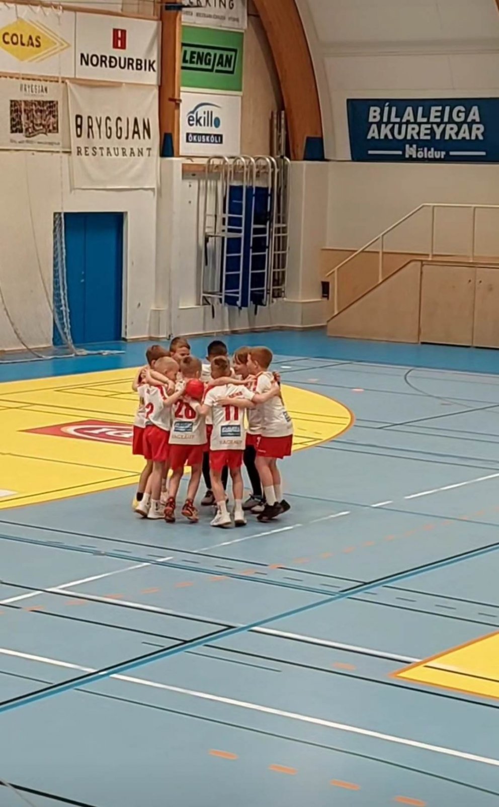 Eitt af fögnum sunnudagsins.