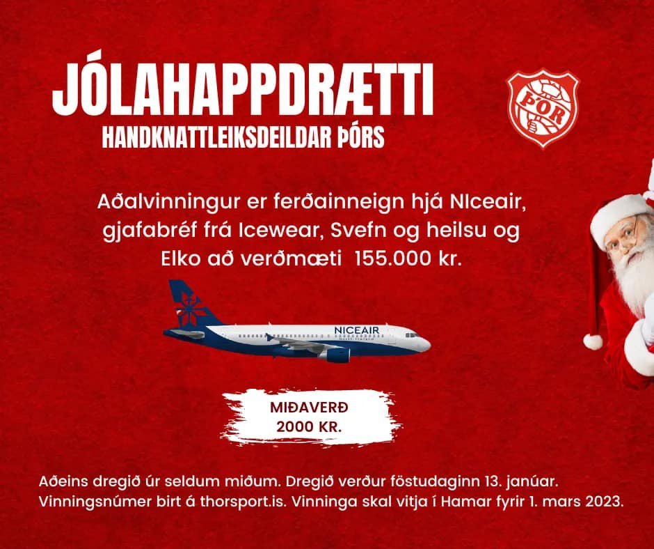 Jólahappdrætti Handknattleiksdeildar