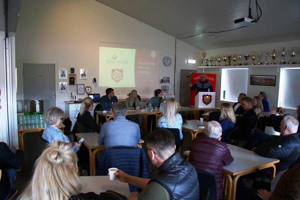 Ríflega 60 gestir voru á 35. súpufundi Þórs og Greifans