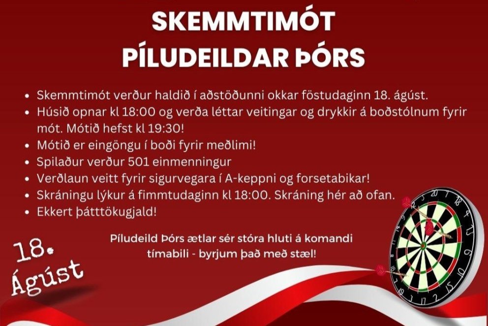 Píluvertíðin að hefjast eftir sumarfrí