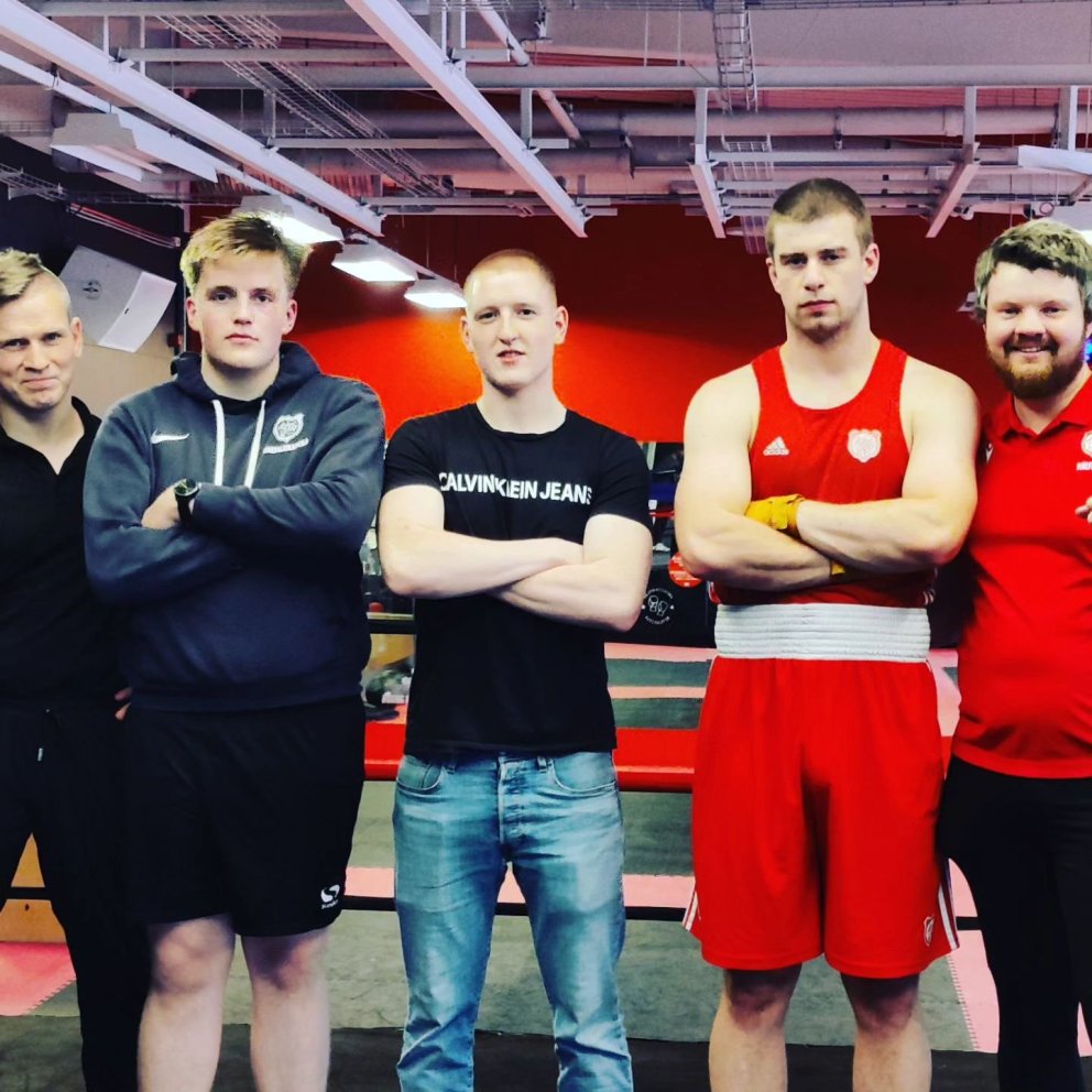 Daði Ástþórsson, Ágúst Davísson, Sveinn Sigurbjarnason, Elmar Freyr Aðalheyðarson og Garðar Darri Gu…