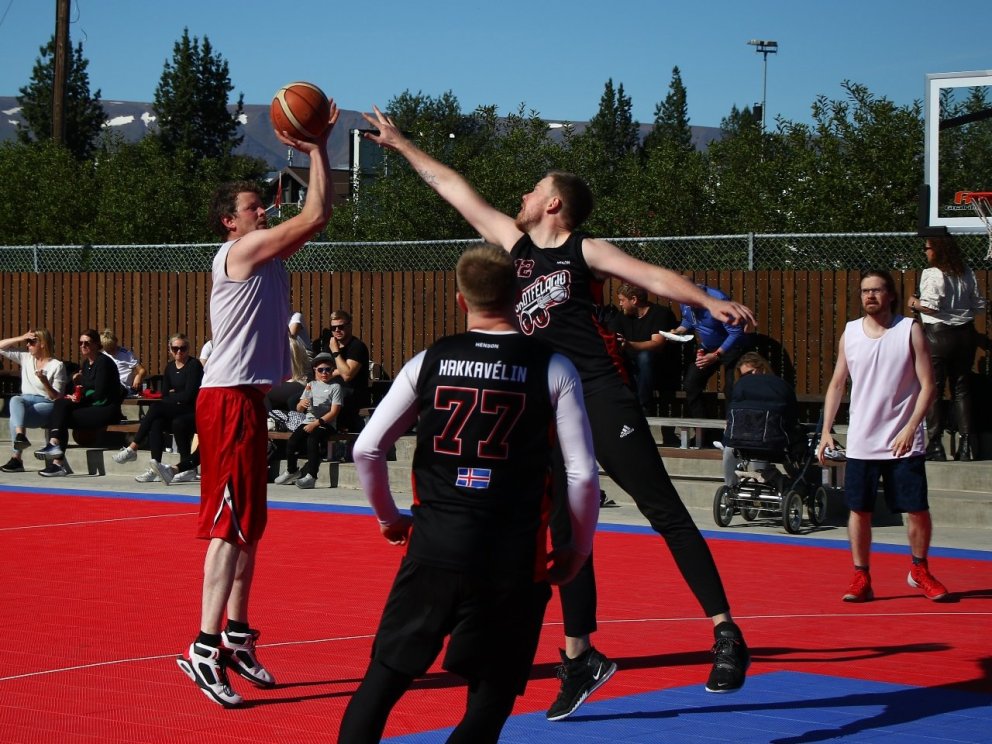 3 á 3 Götukörfuboltamót í Garðinum hans Gústa laugardaginn 26. ágúst