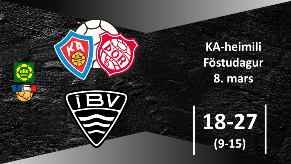 Handbolti: Vonin dvínar, en er ekki alveg úti