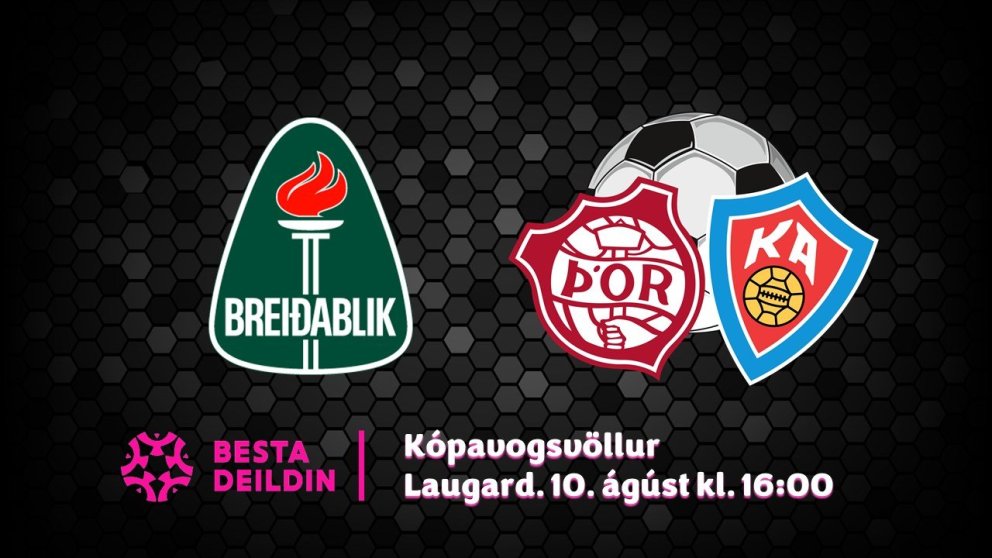 Knattspyrna: Þór/KA mætir Breiðabliki á Kópavogsvelli í dag
