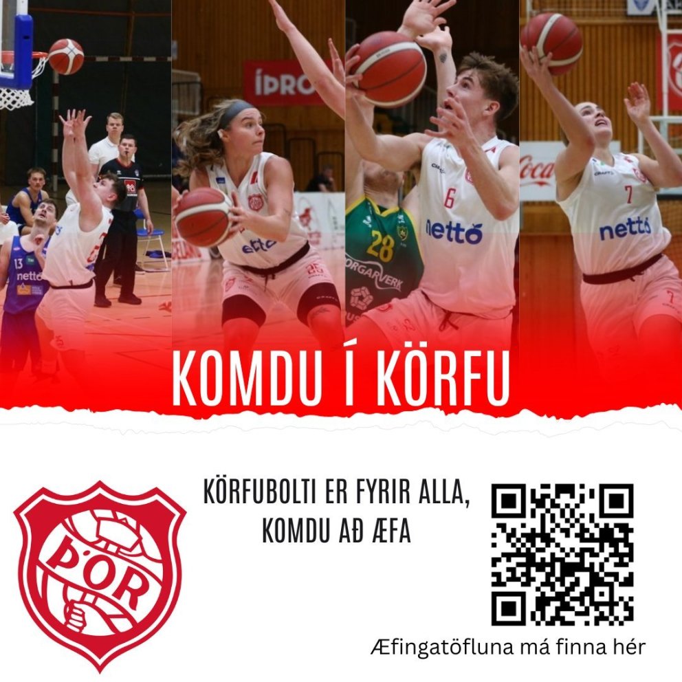 Körfuboltaæfingar eru hafnar!