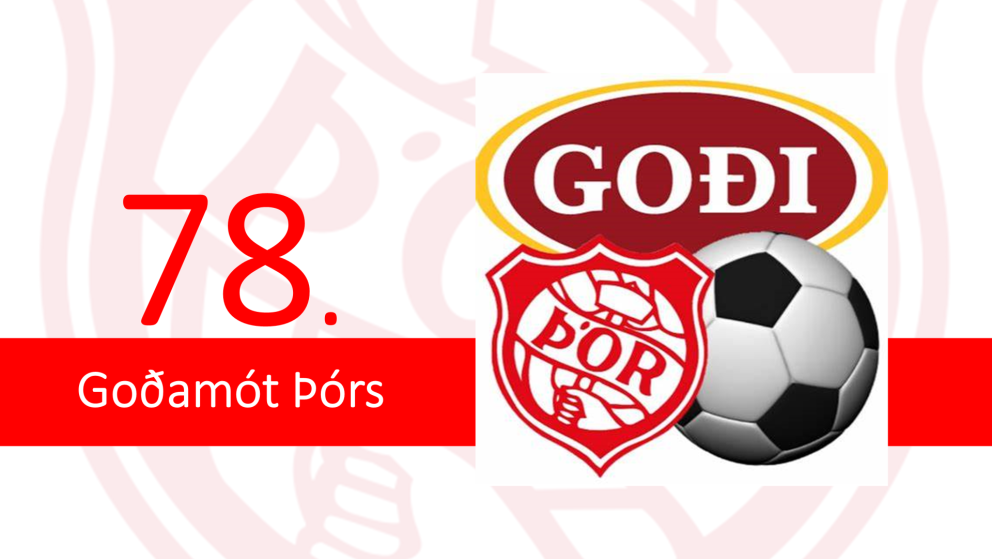 Knattspyrna: 78. Goðamótinu lýkur í dag