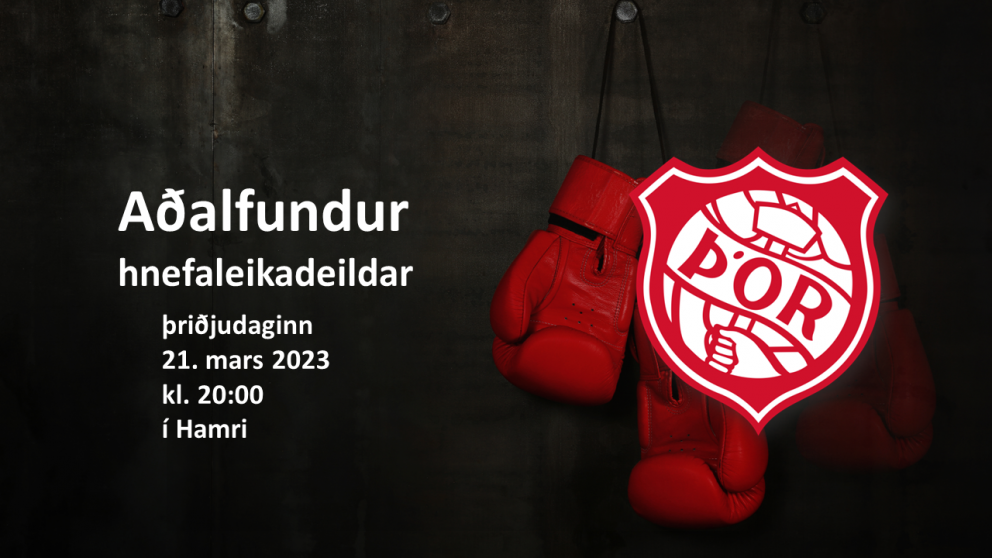 Aðalfundur hnefaleikadeildar 21. mars
