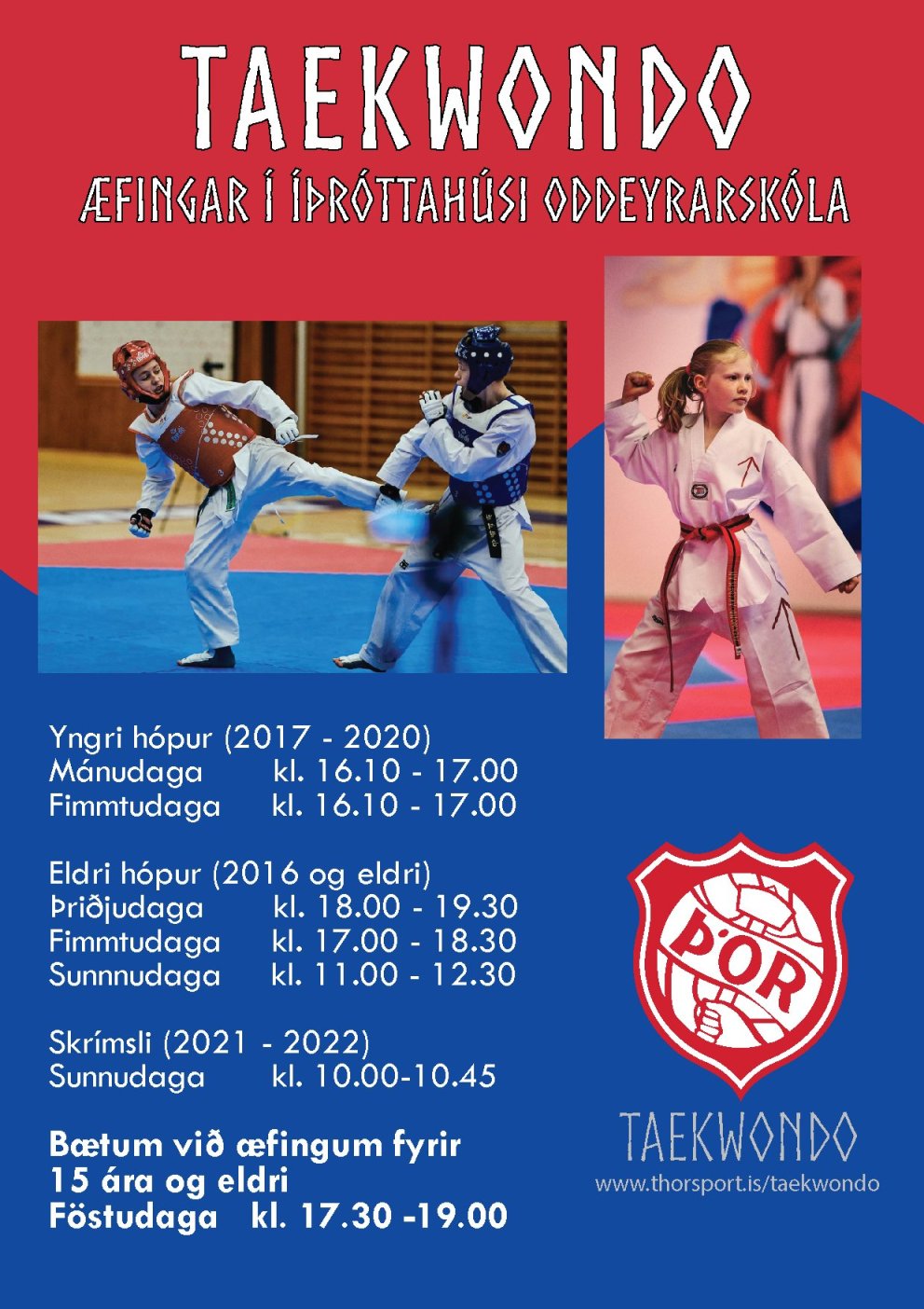 Taekwondo haust 2026