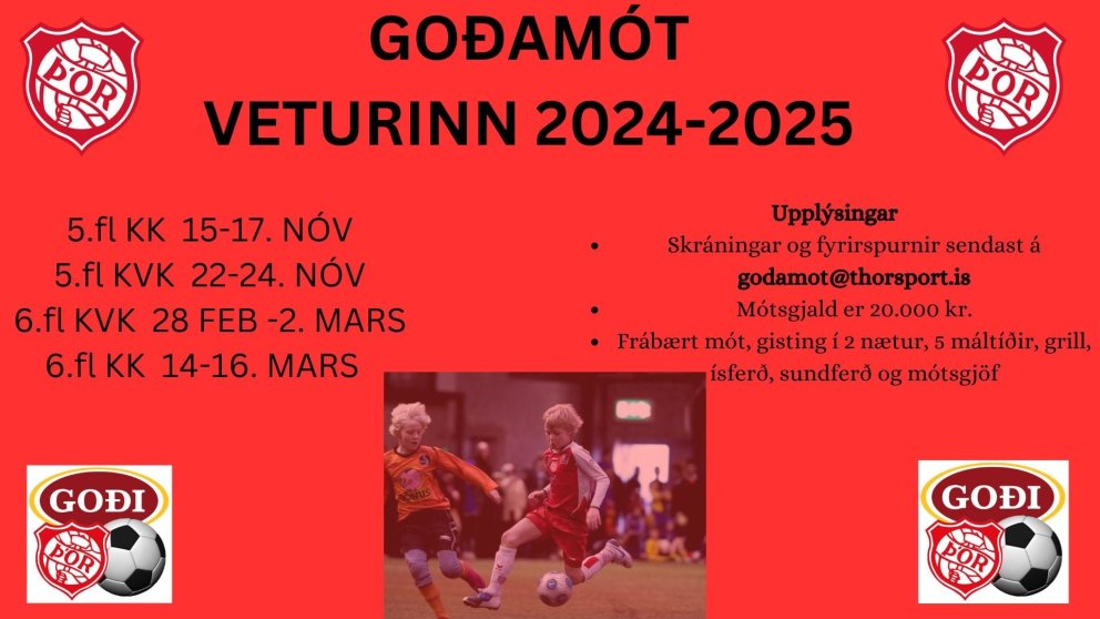 Líf og fjör á 80.Goðamóti Þórs