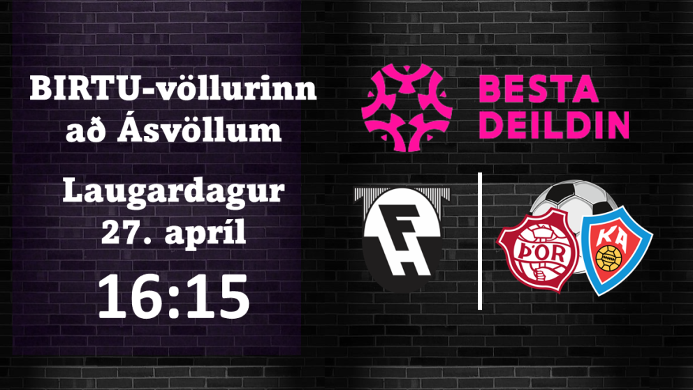 Knattspyrna: Þór/KA mætir FH á heimavelli Hauka í dag