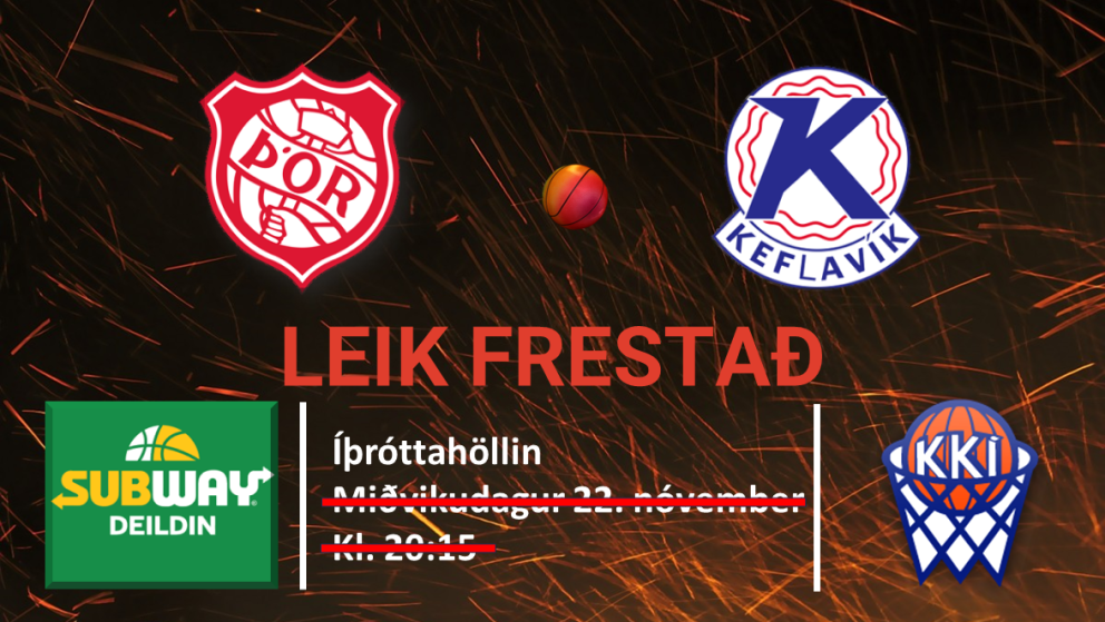 LEIK FRESTAÐ Körfubolti: Topplið Subway-deildarinnar mætir í Höllina