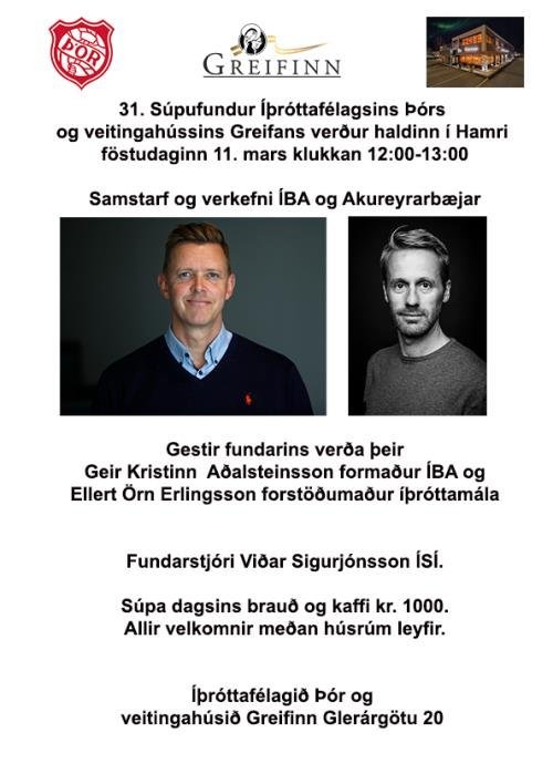 Súpufundur á föstudag!