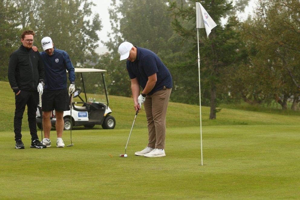 Velheppnað styrktarmót Körfuknattleiksdeildar í golfi.