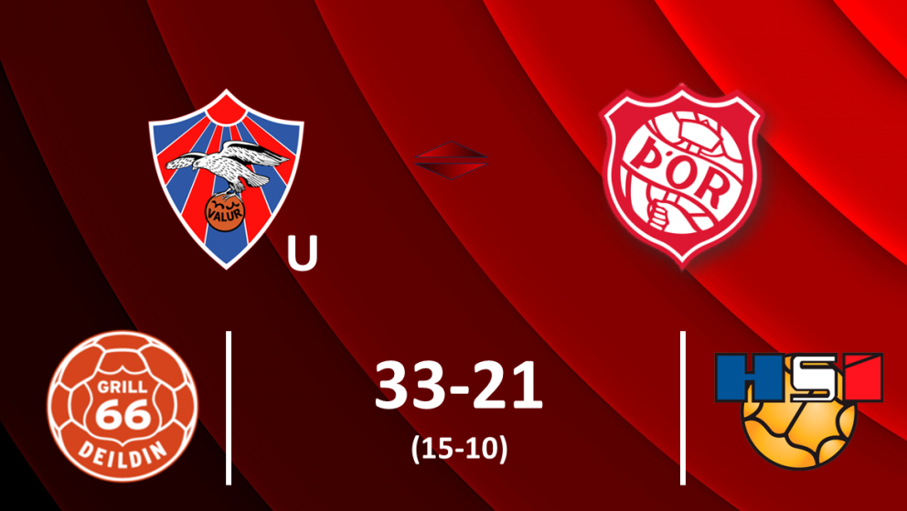 Handbolti: Tap í gær og Þór í 3. sæti