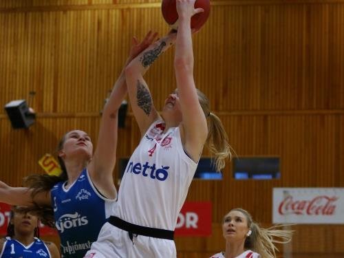 Heiða Hlín skoraði sigurkörfuna á síðustu andartökum leiksins