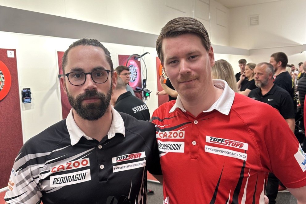 Hjörtur Geir Heimisson og Valþór Atli Birgisson, tveir af fulltrúum Þórs á Iceland Open og Iceland M…