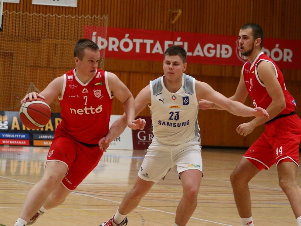 Hlynur Freyr í leik með Þór gegn Stjörnunni. Mynd: Palli Jóh