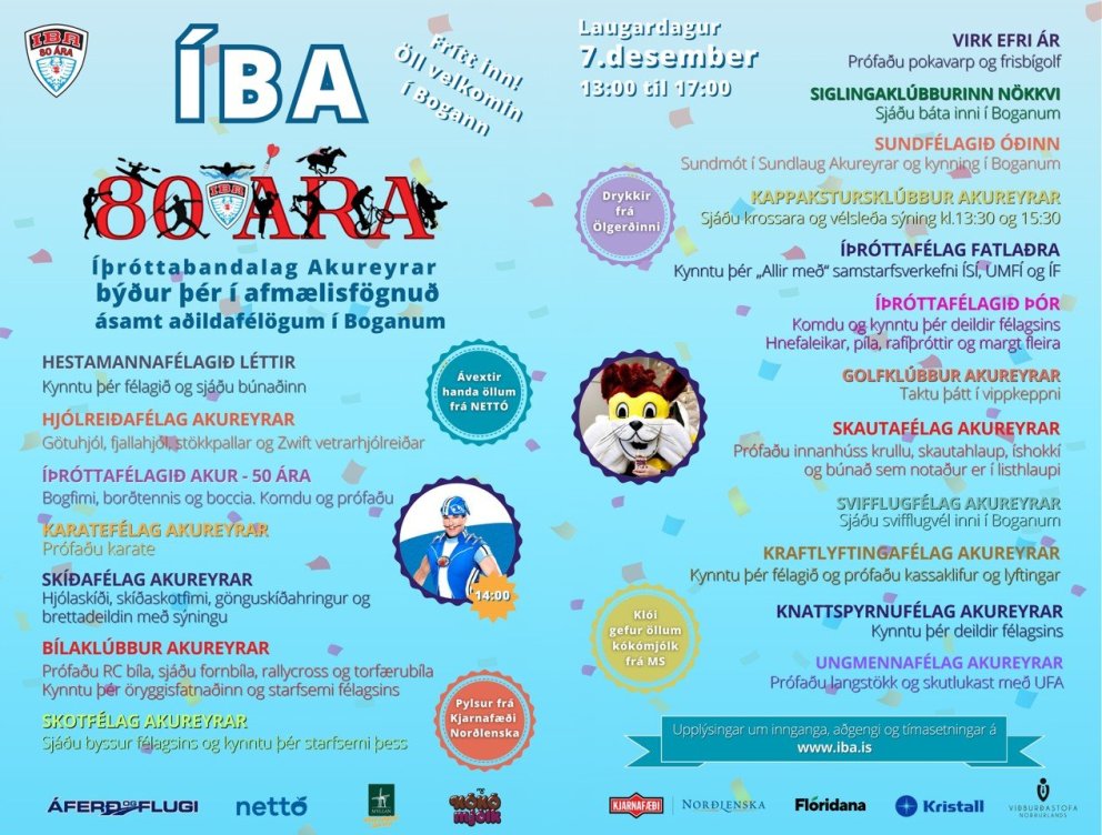 Afmælishátíð ÍBA í Boganum