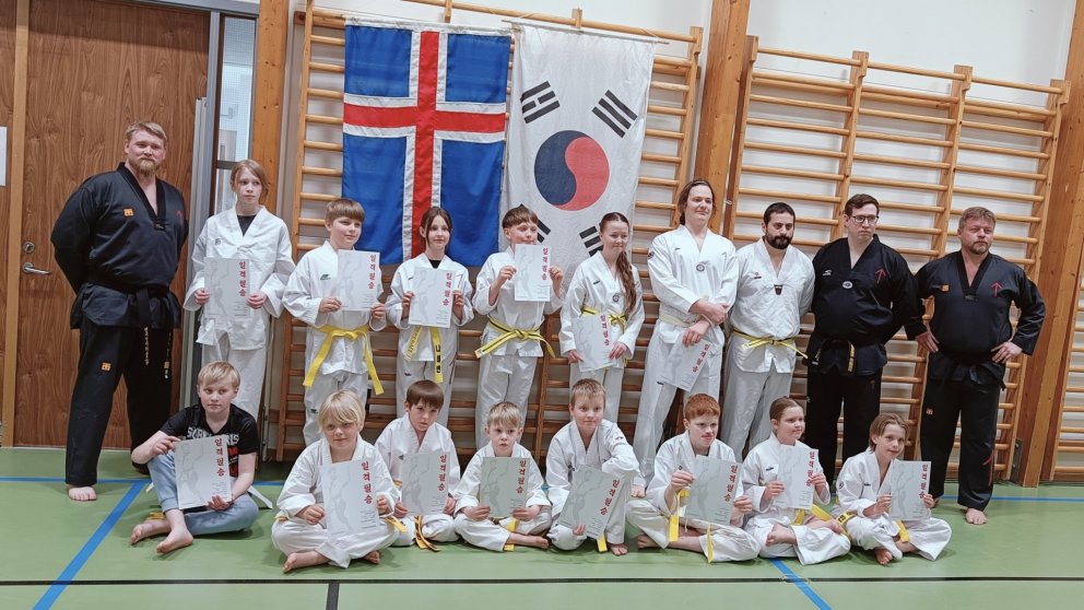 Fjölmennasta beltapróf síðari ára